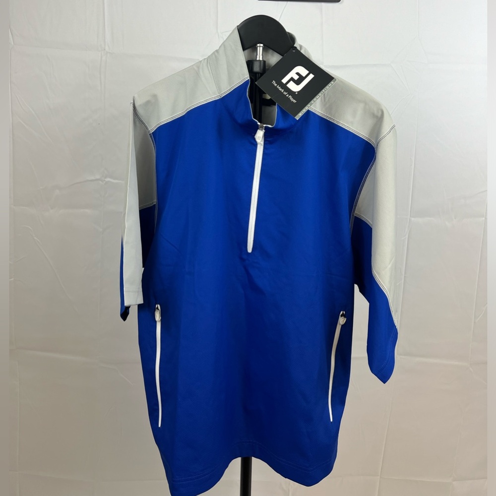NWT FootJoy Sport Short Sleeve Windshirt Mens Size Medium